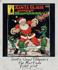 Image 2 of Santa Clause Conquers the Martians sweatshirt