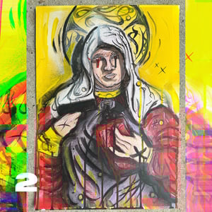 AJAX DEADFXCE  - 1 of 1 HAND ALTERED PRINTS / 1 LEFT