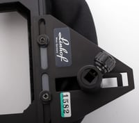 Image 4 of Universal Linhof shoe mounted adjustable camera Compendium Lens Shade #1582