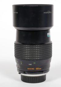 Image 7 of Minolta MC MACRO ROKKOR-X 100mm F3.5 lens for all MD/SR mount cameras (#1590)