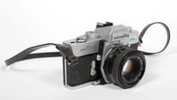 Image 2 of Share Minolta SRT-102 35mm SLR Film Camera with 50mm F2 MD lens #1591
