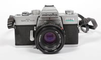 Image 1 of Share Minolta SRT-102 35mm SLR Film Camera with 50mm F2 MD lens #1591