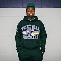 Image 2 of Helmet Varsity Hoodie - Black