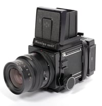 Image 3 of Mamiya RB67 Pro S 6X7 medium format camera w/ 90mm K/L + 180mm + lenses + WLF