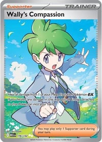 Wally's Compassion - 176/132 - ME01: Mega Evolution - Near Mint