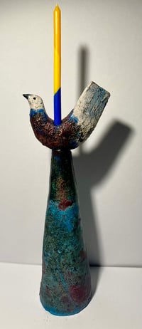 Image 3 of CONE BIRD CANDLESTICK no 2