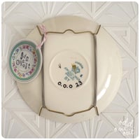 Image 2 of Cat Mama - Hand Painted Vintage Plate
