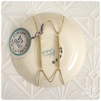Image 2 of Hello I'm Trying - Hand Painted Vintage Plate
