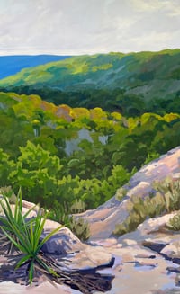 Image 3 of Edward's Plateau Triptych by Danika Ostrowski - Original Painting