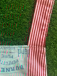 Image 4 of Adult Full Apron, Blue Christmas Baking Print