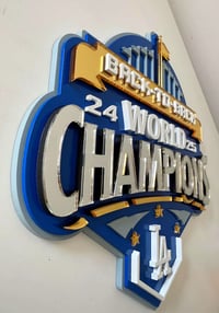 Image 2 of LA Wood / Display Sign 