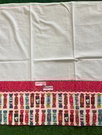 Image 3 of Flour Sack Towel, Christmas Crackers Banded Towel