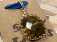 Image 1 of Tiger’s Eye Stainless Steel Pendant