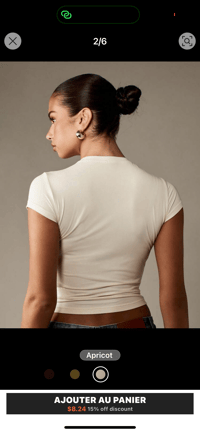 Image 6 of SKYNLYDRESS - T-shirt Love is the answer Baby Tee Retro 70s Style Graphic Manches imprimées Fitt