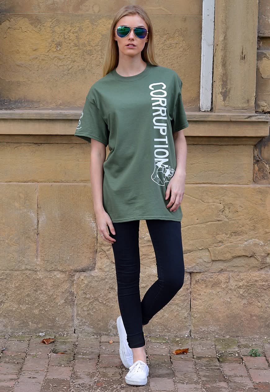 Corruption Clothing Trademark Urban Premium Streetwear and Sports Fitness Athletics Fashion Brand