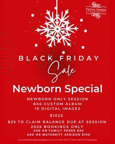 Image of Black Friday Newborn Special 2025