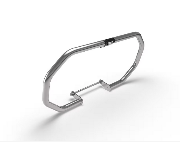 Image of Silver Octagon Engine Guard -  KXA00006 - Goan Classic 350, Meteor 350, Bullet 350, Classic 350