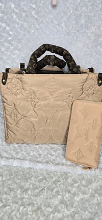 Image 3 of Cream Puff OTG with Long wallet and mini speedy crossbody