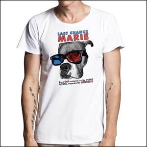 Image of White Dog Shirt (Maverick)