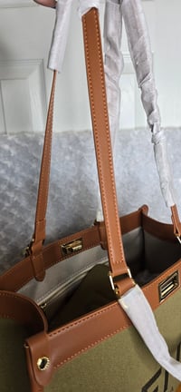 Image 4 of Large Green Fierce & Fab Tote w/Long wallet