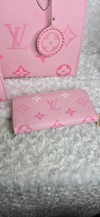 Image 2 of Pink 3pc Set OTG, Mini speedy, long wallet