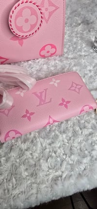 Image 5 of Pink 3pc Set OTG, Mini speedy, long wallet