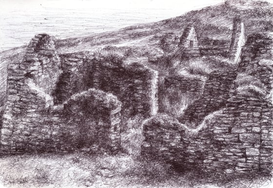 Image of Cill Rialaig Sketchbook Page 8 Below