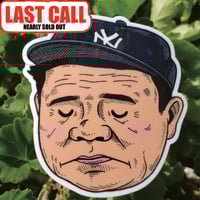 Image 1 of Sultan of Swat 3" Vinyl Sticker