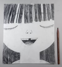 Original pencil drawing from " Time is a Flower" - Loose Tooth