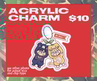 Image 1 of Haejoon and Eunyung Acrylic Charm / Keychain