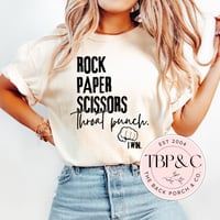 Rock Paper Scissors THROAT PUNCH 