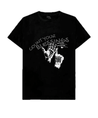 COUNT YOUR BLESSINGS- BLACK T shirt