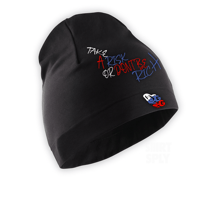 TAKE A RISK- SKULL CAP BLACK