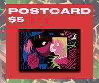 BANG IT BITE IT BRUISE IT Postcard