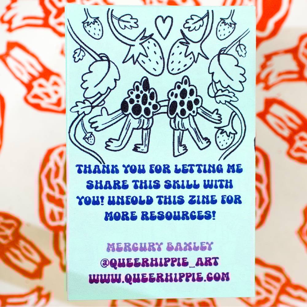 Image of Block Print Basics Zine