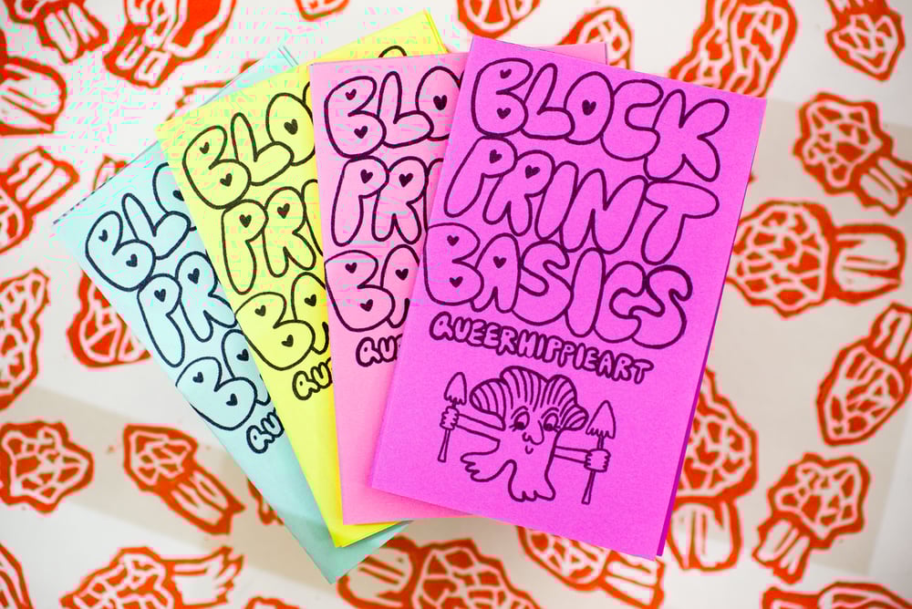 Image of Block Print Basics Zine