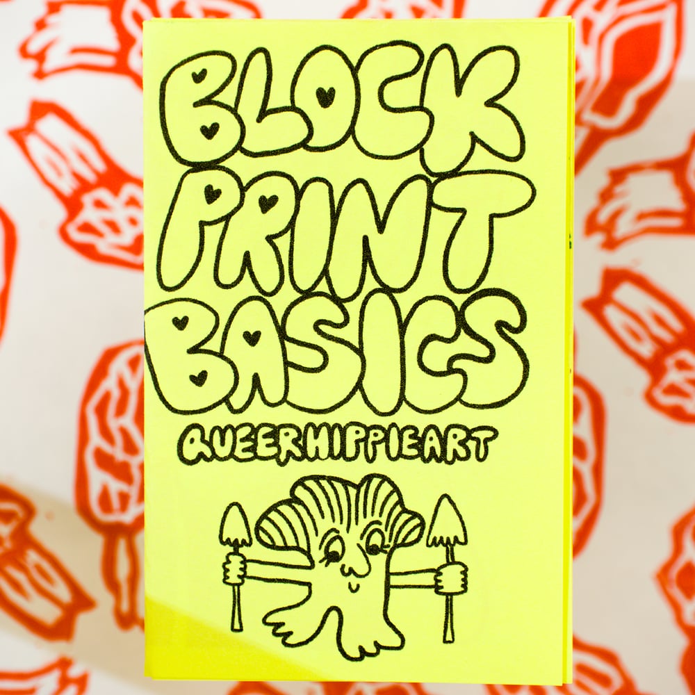 Image of Block Print Basics Zine