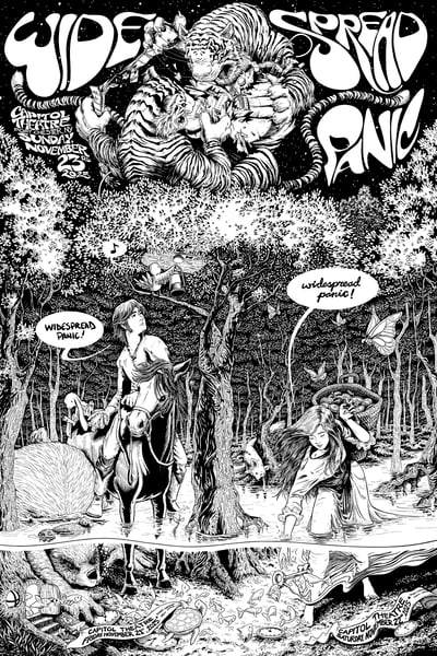 Image of Widespread Panic - Capitol Theatre 2025 - Key-Line Variant