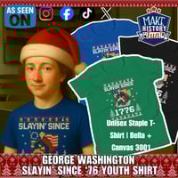 Image 1 of Youth Slayin' Since '76 Ugly Christmas Shirt