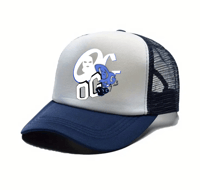 OG LAYERED- NAVY MESH TRUCKER CAP