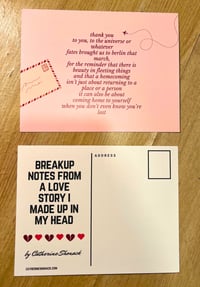 Image 3 of in a manner of letting go postcard