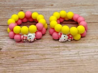 Image 1 of Kitty Hello 2pc Bracelet Stack