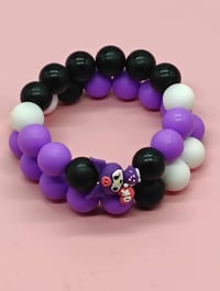 Image 1 of Kuromi's Charm Bracelet for women teens and girls