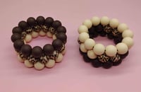 Image 1 of Safari Chic 3pc Bracelet Stack for women girls and teens