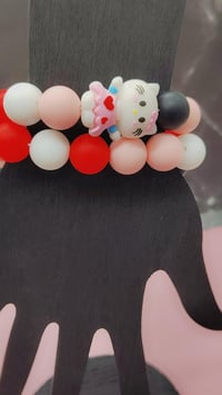 Image 2 of Kitty Charm Fusion Bracelet for girls women and teens