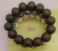 Image 3 of Safari Chic 3pc Bracelet Stack for women girls and teens