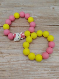 Image 3 of Kitty Hello 2pc Bracelet Stack