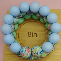 Image 3 of Blossom Breeze 3pc Stack Silicone Bracelets for women girls and teens