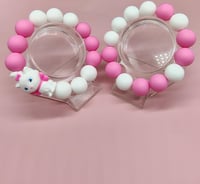 Image 4 of Purrfectly Beaded Marie Aristocat Charm Bracelet for teens women and girls