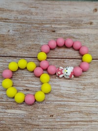 Image 4 of Kitty Hello 2pc Bracelet Stack